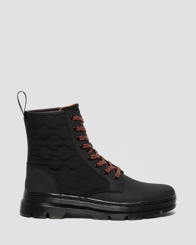 Dr Martens Combs II Dual Leren Enkellaars Heren Zwart | NL 364DFM